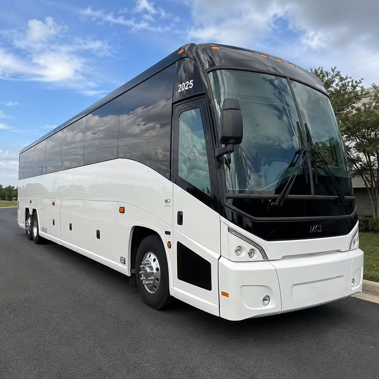 56 passenger charter bus