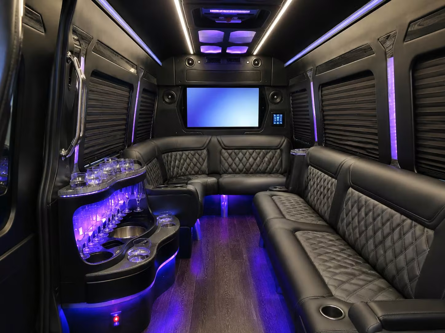 fan group transportation and tailgate shuttle buses for lincoln sporting events
