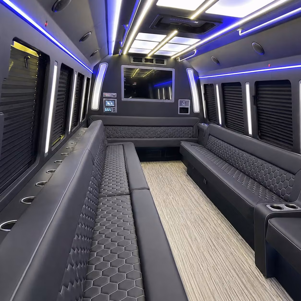party bus interior