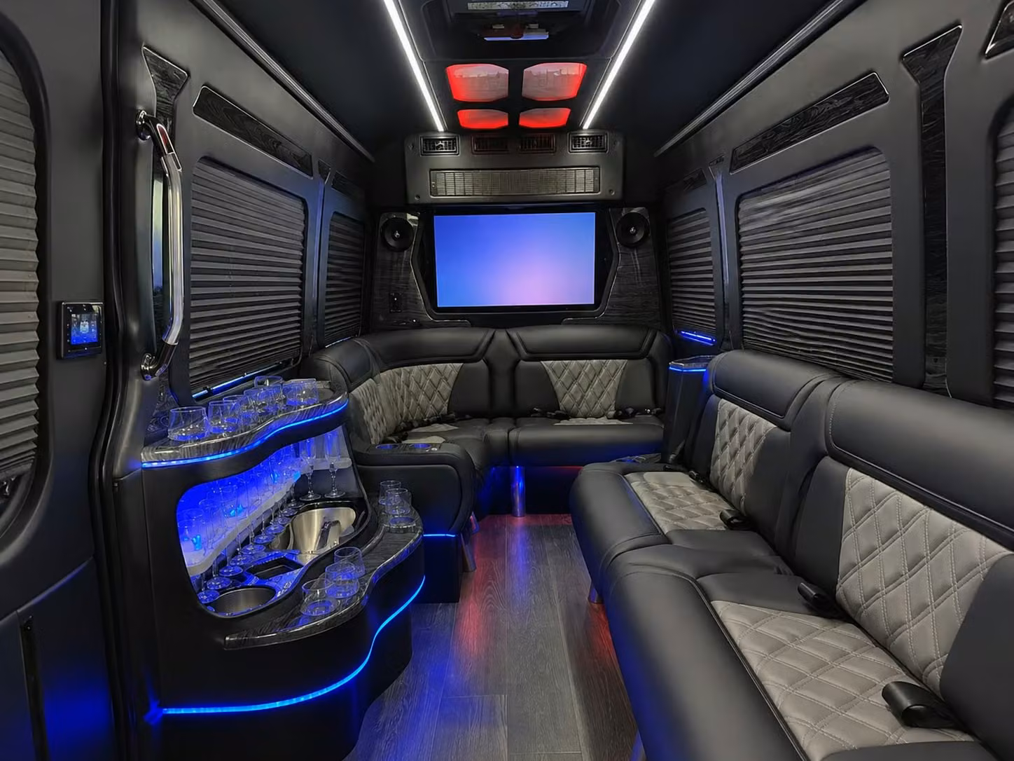 sprinter limousine inside